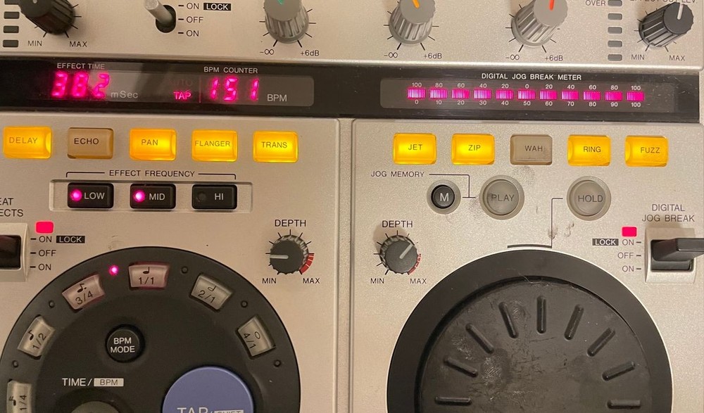 Pioneer EFX-500 DJ Effects Processor Effector Unit for Mixer Tested Working JP