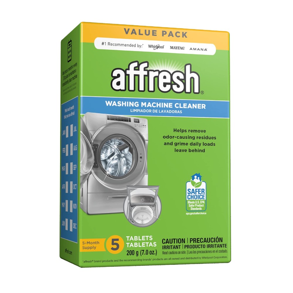 Affresh Washing Machine Cleaner Cleans Front Load and Top Load Washers Includ...
