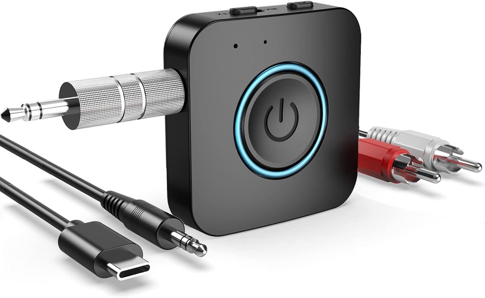 High-Fidelity Bluetooth Transmitter/Receiver - Dual Device Connectivity