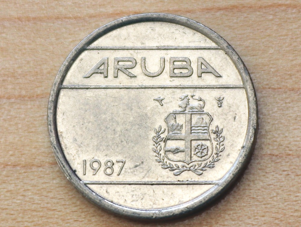 1987 Aruba 5 Cents