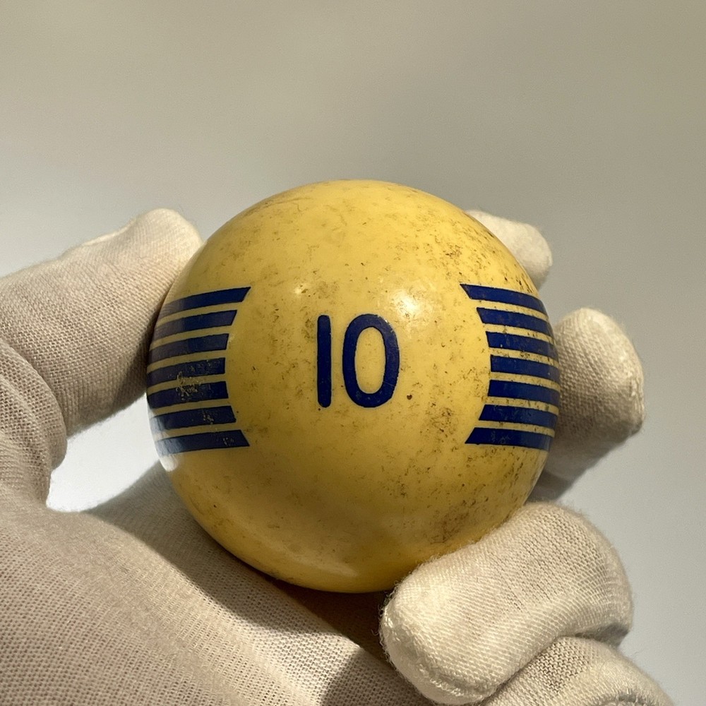 Vintage 10 Ten Ball Billiard Ball