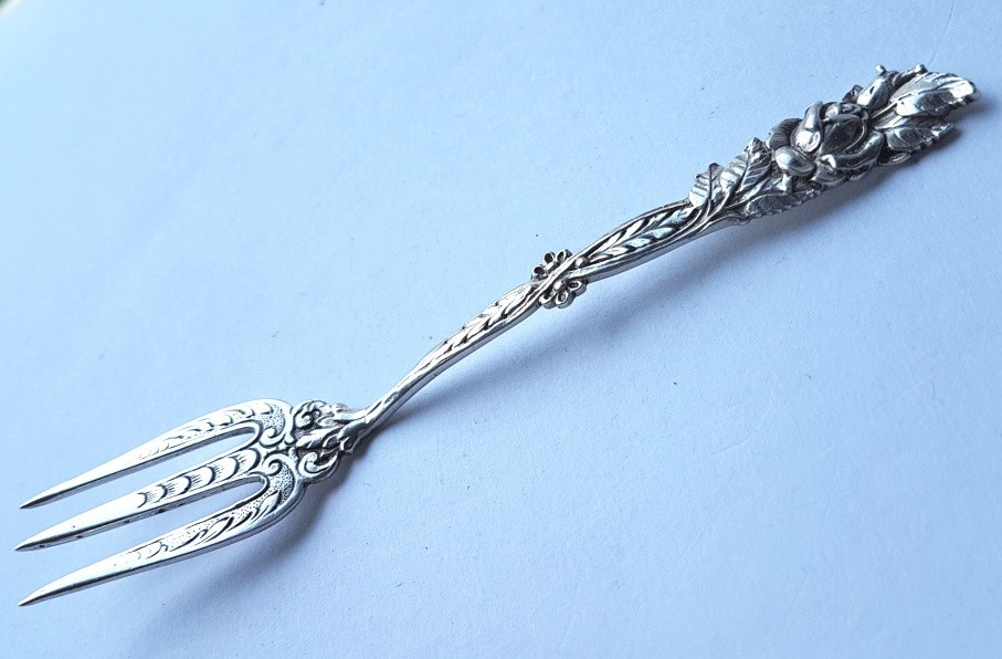 Fork/ Serving Fork, 800 Silver K874