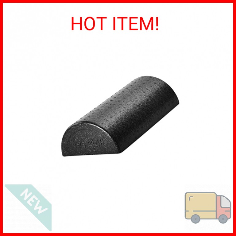 Yes4All High-Density EPP Half Round Back Roller Foam, Exercise Foam Roller for Y