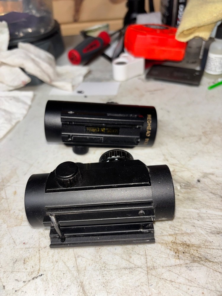 Horton Crossbow Red Dot Scope & Red Head red dot scope working