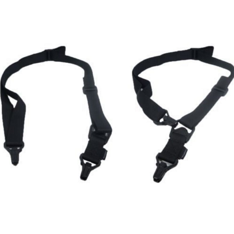 Outdoor MS1 gun strap black - MS1 two-point quick and efficient adjustable sling