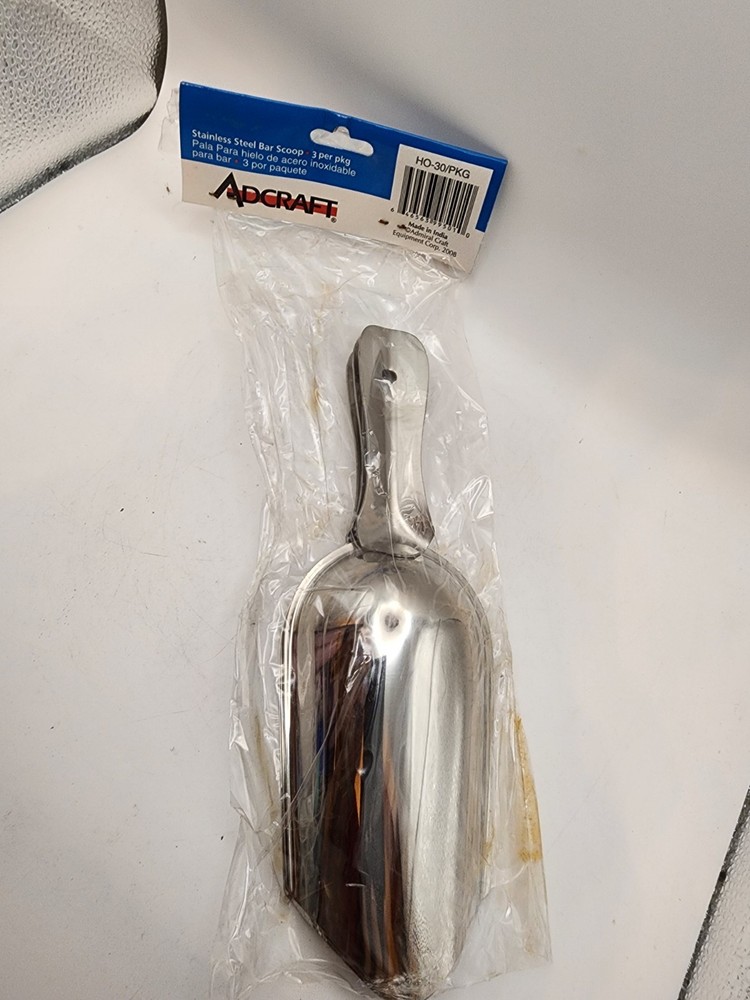 Adcraft HO-30/PKG, 4 oz, Ice Scoop, 3 Pack