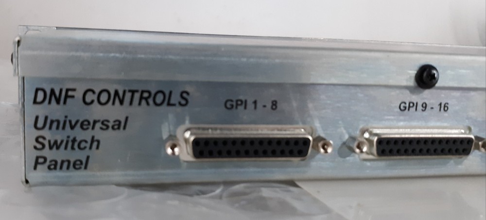 DNF Controls USP-16 Universal Switch Panel NO AC *UNIT ONLY*