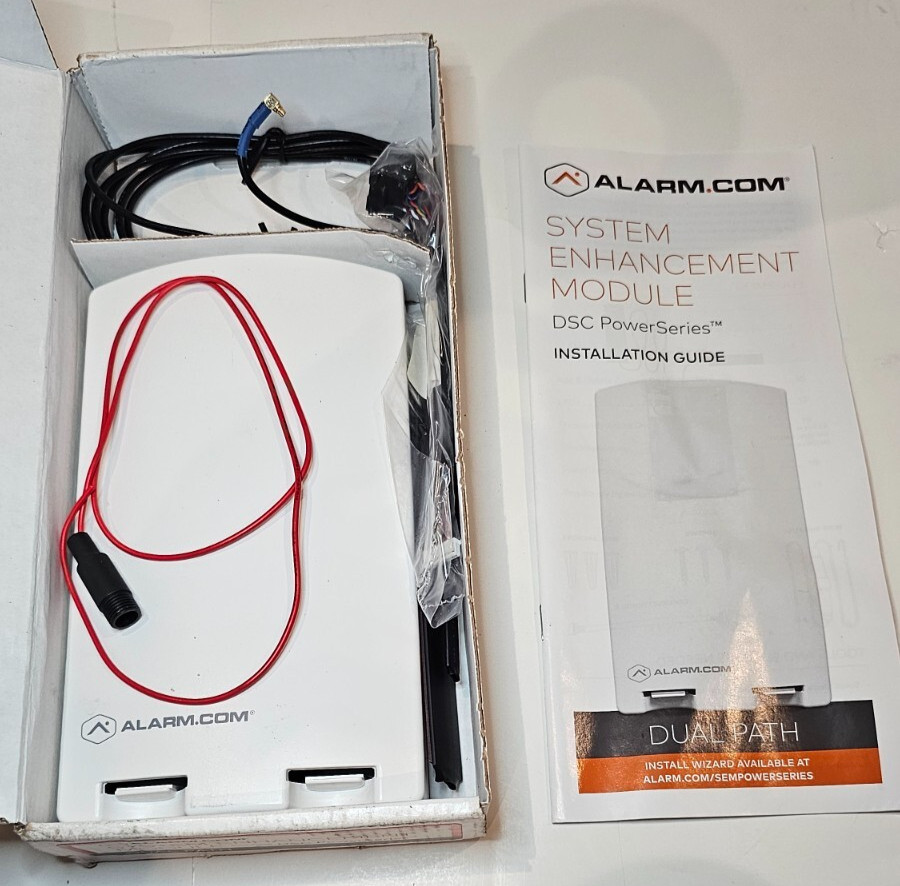DSC PowerSeries Alarm.com ADC-SEM210-PS-VZ Dual Path System Enhancement Module