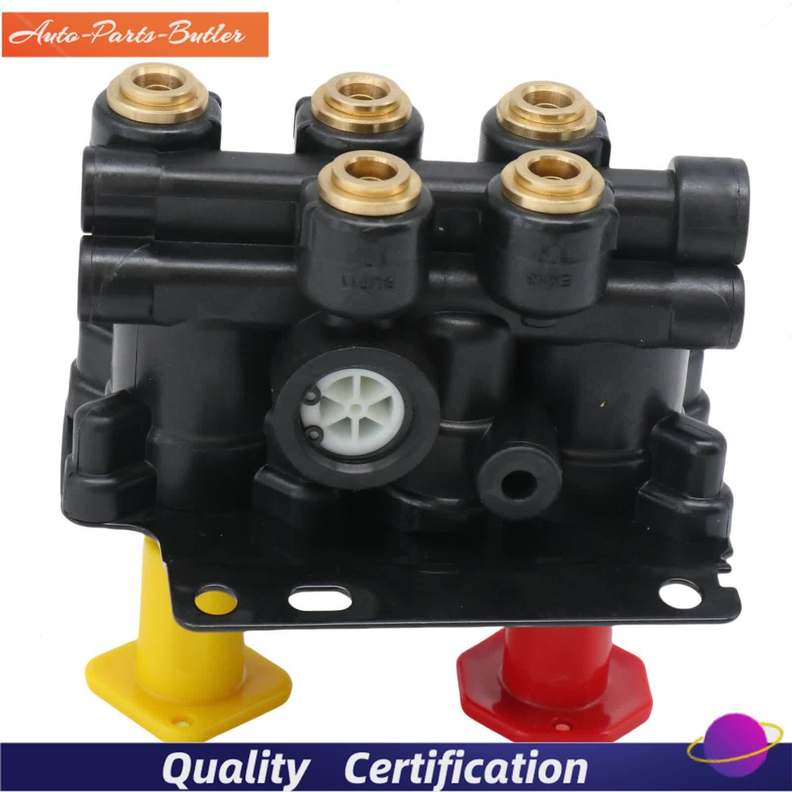 24340522 21315044 K035691 For Volvo VNL Dash Valve Dual Park Brake With 5 Ports