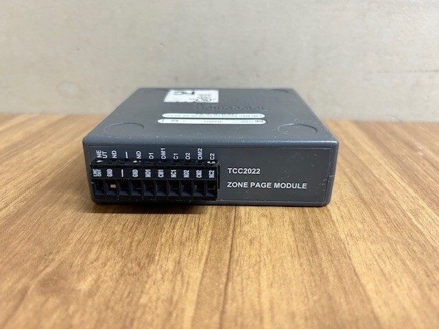 Rauland TCC2022 Zone Page Module