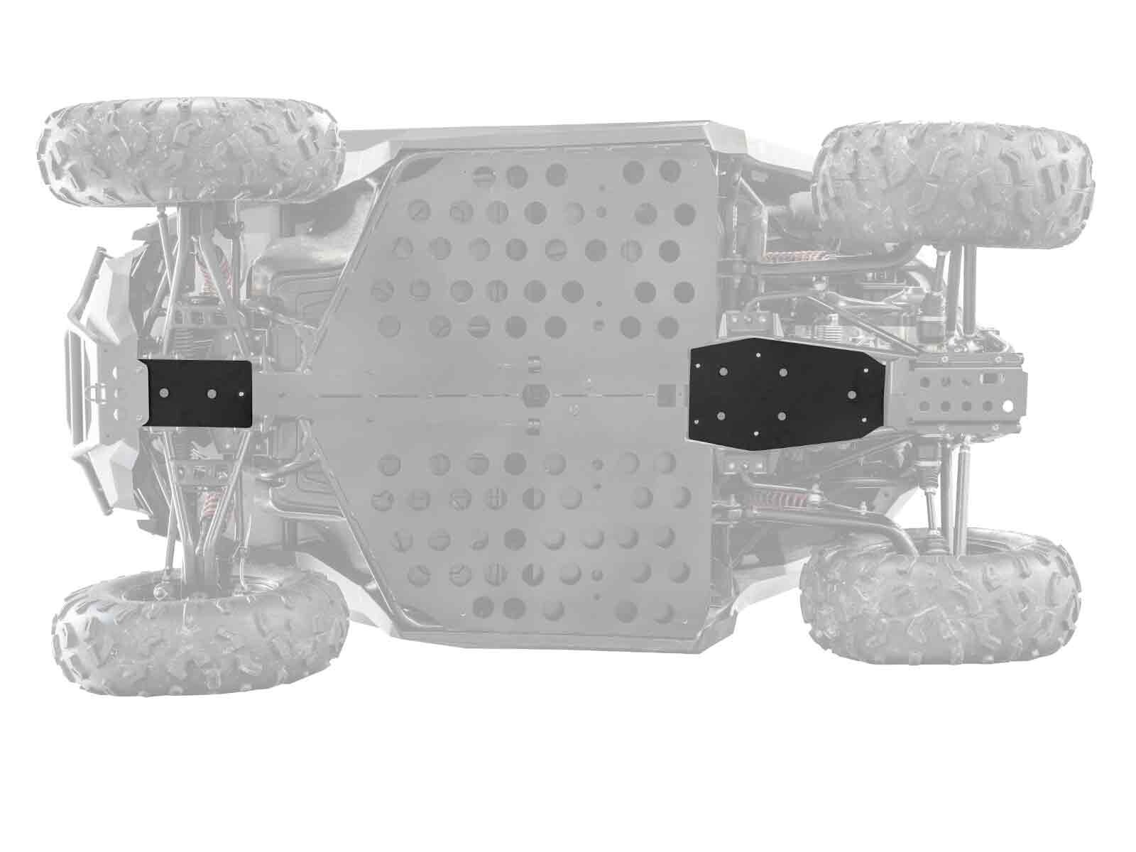 SuperATV Heavy Duty Aluminum Skid Plate for Polaris RZR 200 (2022+)