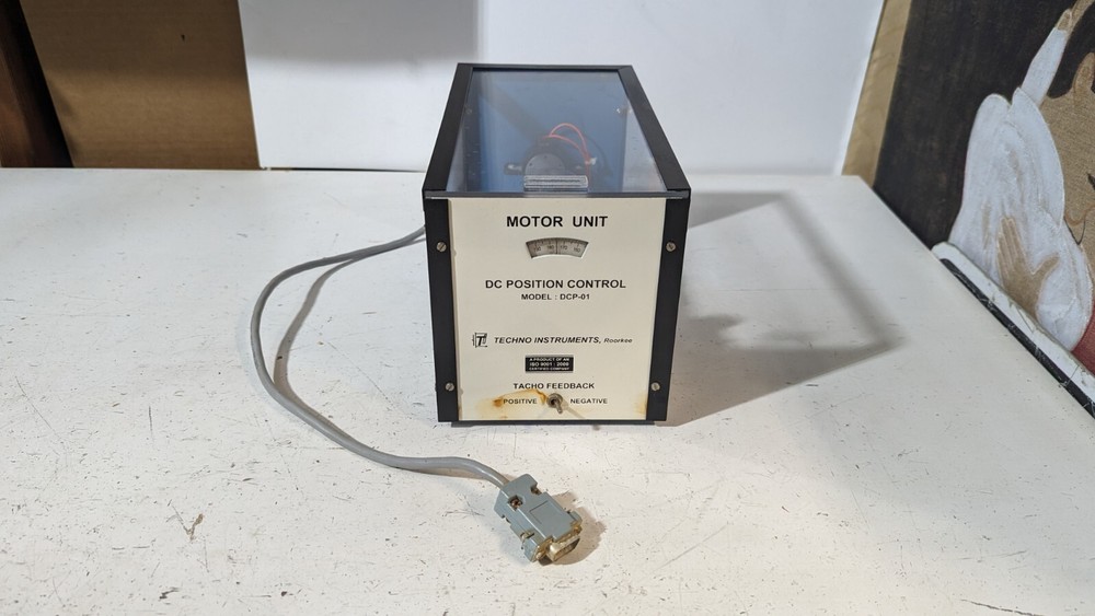 SES Techno Instruments DCP-01 M.Unit Motor Laboratory Instrument