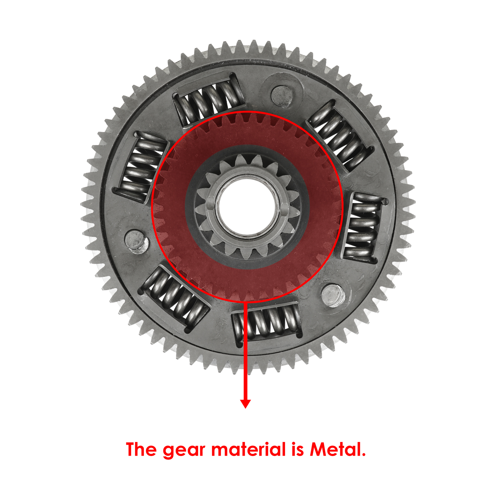 Clutch Friction Steel Plate Hub Gear For Yamaha Raptor 660 YFM660R 2001 - 2005