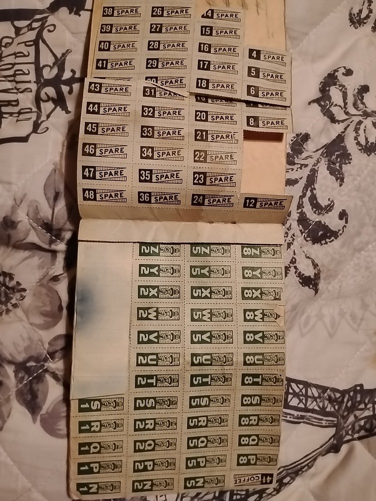 2 War Ration Books From WW2