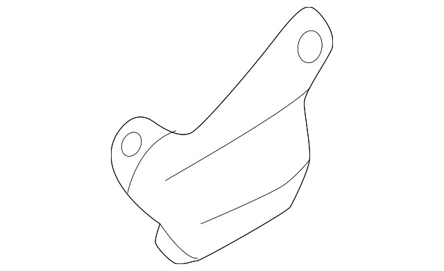 Genuine Mitsubishi Seat Frame Bracket 6912C247