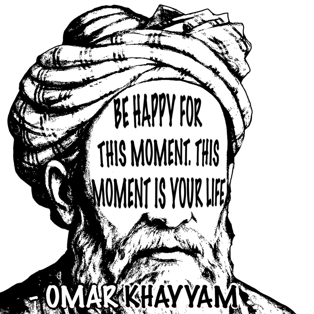 Omar Khayyam Quoted Sticker Collection