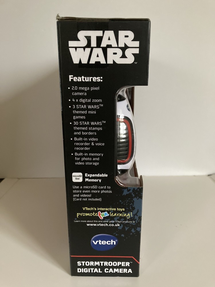 VTech Star Wars Stormtrooper Digital Camera Brand New & Boxed