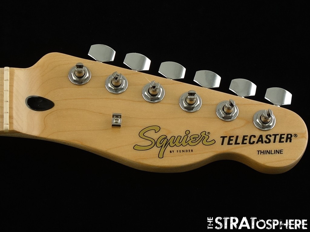 Fender Squier Affinity Series Telecaster Thinline NECK & TUNERS Tele Maple