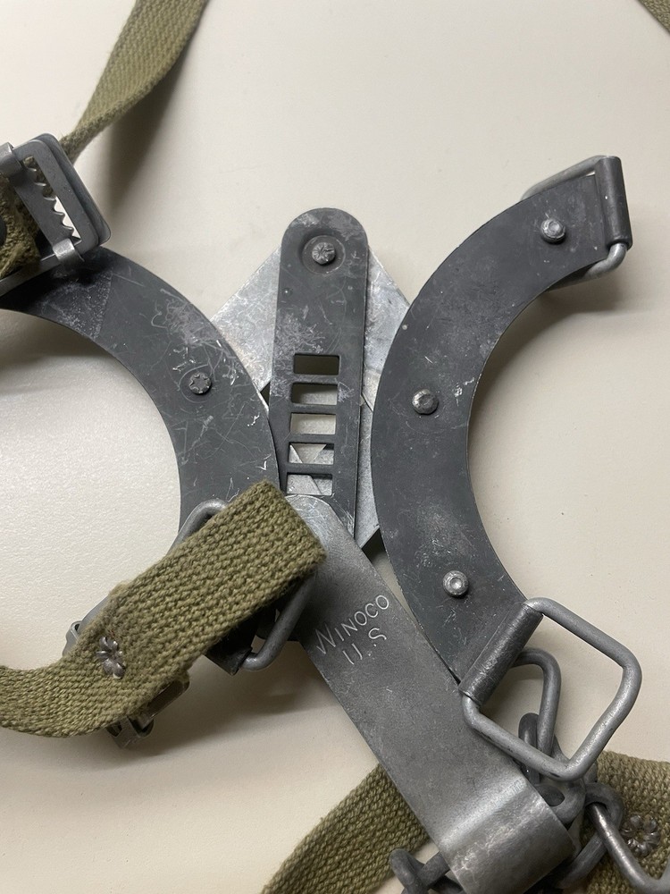 WW II US Army 10th Mtn. Mountain Division Crampon Ice Cleats Winco