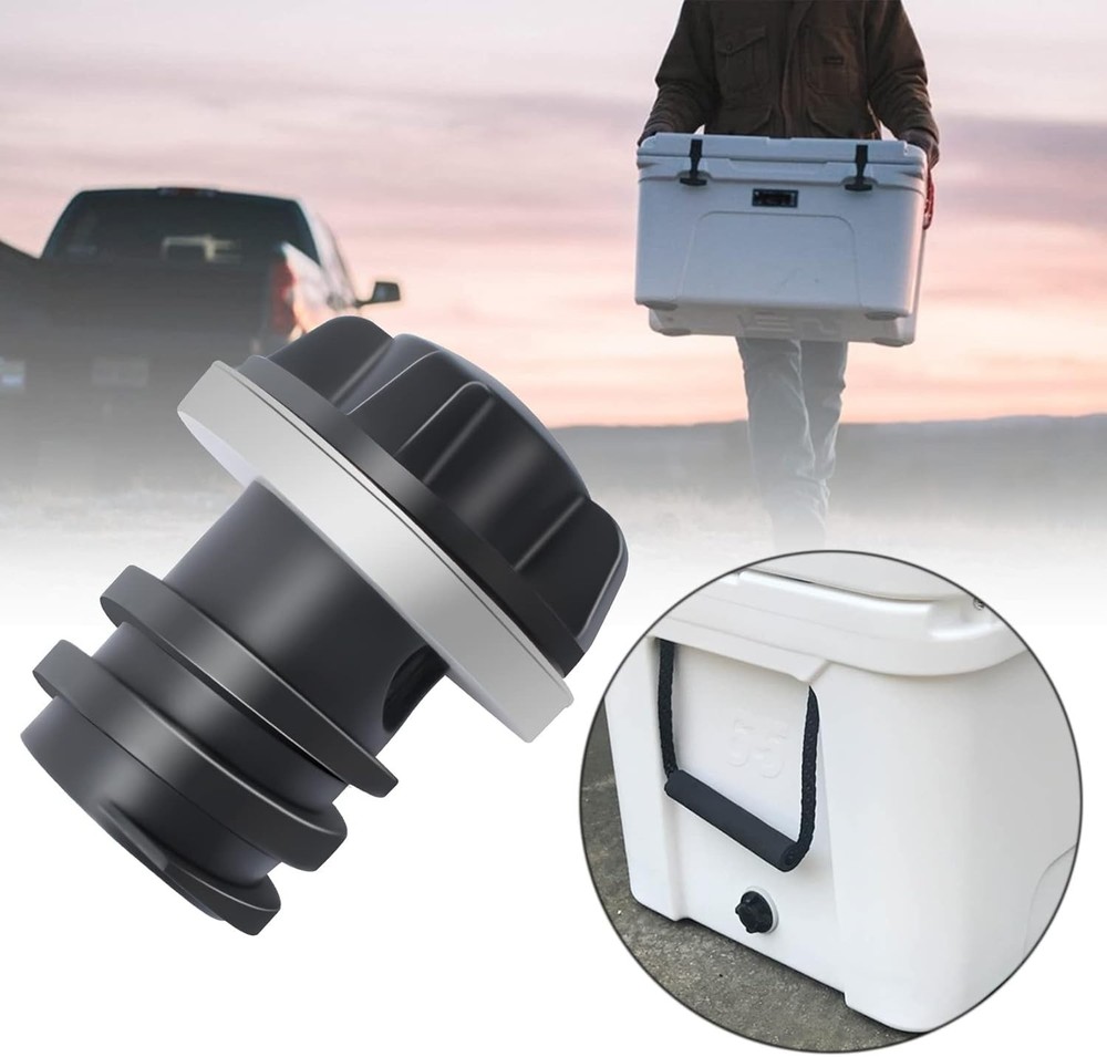 Cooler Drain Plug Replacement for YETI,Cooler Compatible with Black