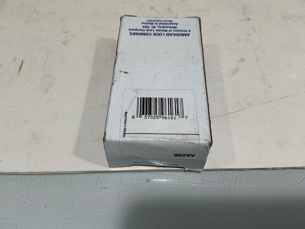 American Lock A6200 Solid Steel Rectangular Padlock w/2 Keys (Qty 3)