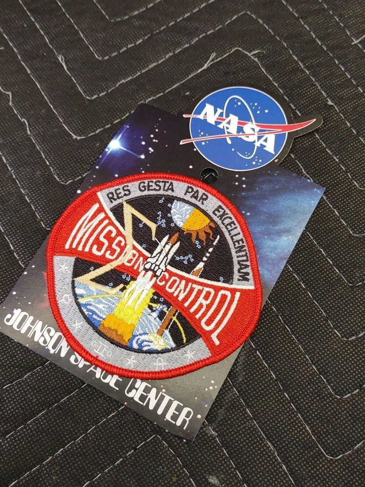Johnson Space Center Mission Control SPACE SHUTTLE Flight Patch