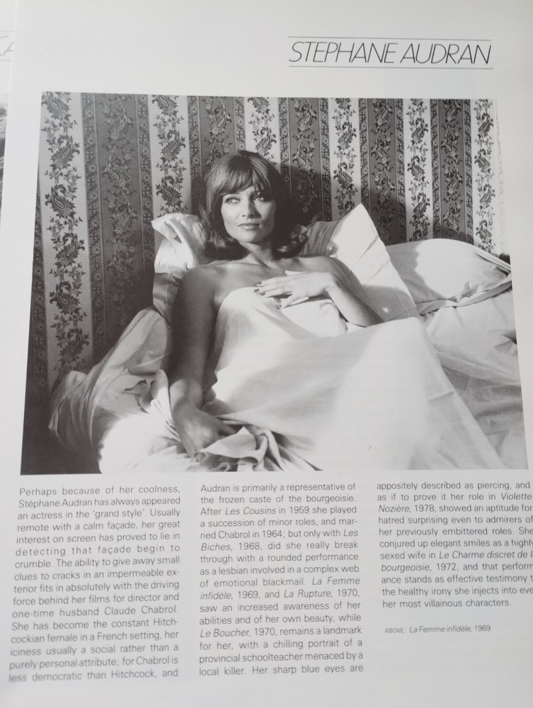 Sk64 Ephemera Film Picture Article Stephane Audran