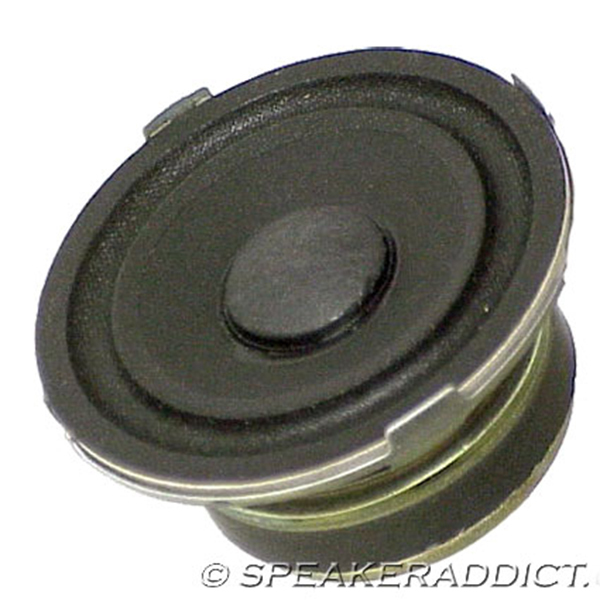 Pair 2 Technics Panasonic 2 3/4 4Ohm wide full range speaker