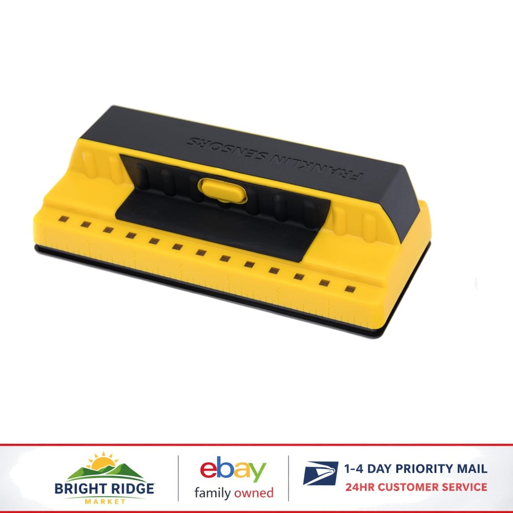 Durable Plastic Stud Finder with Rectangular Shape and User-Friendly Design