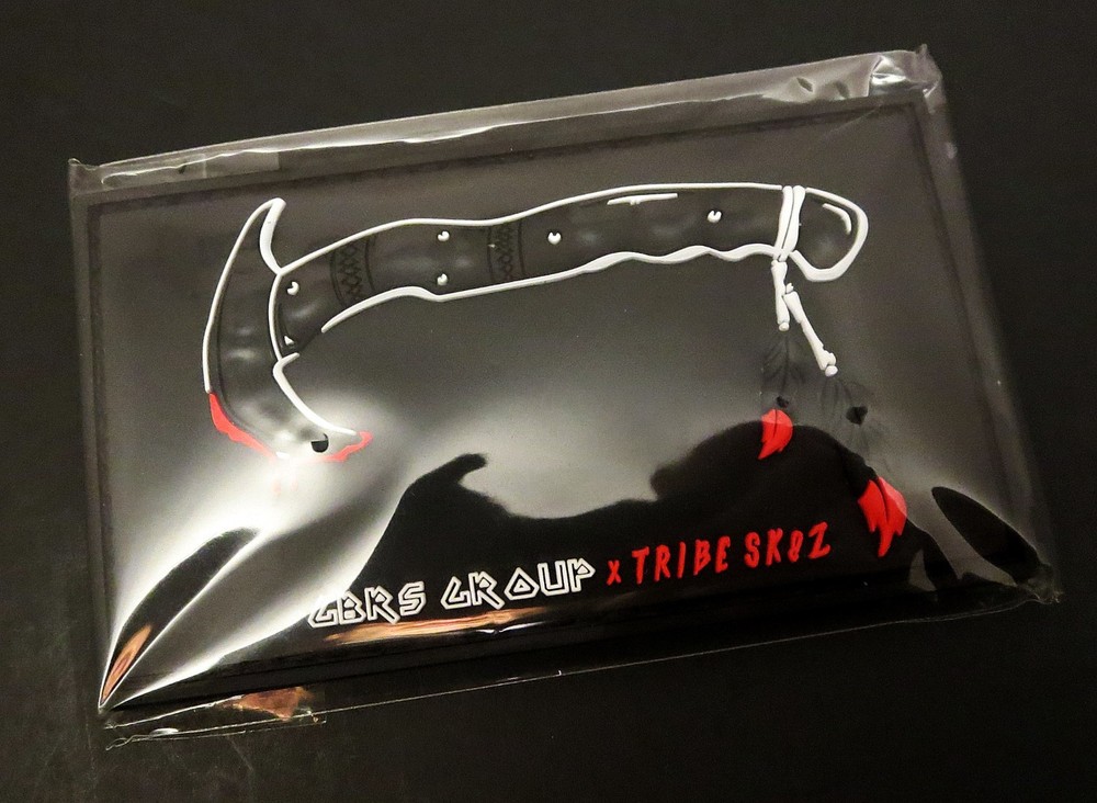 ***AUTHENTIC*** GBRS GROUP x TRIBE SK8Z HATCHET PVC PATCH NSW DEVGRU GENUINE