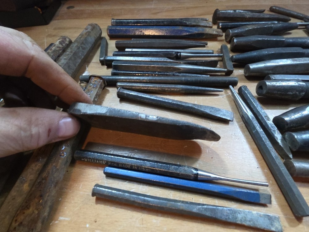 punch and chisel Lot