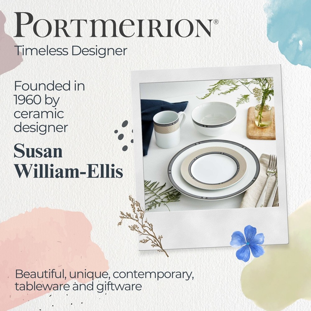 Portmeirion Home 16-Piece Dinnerware Set - Vintage Chic