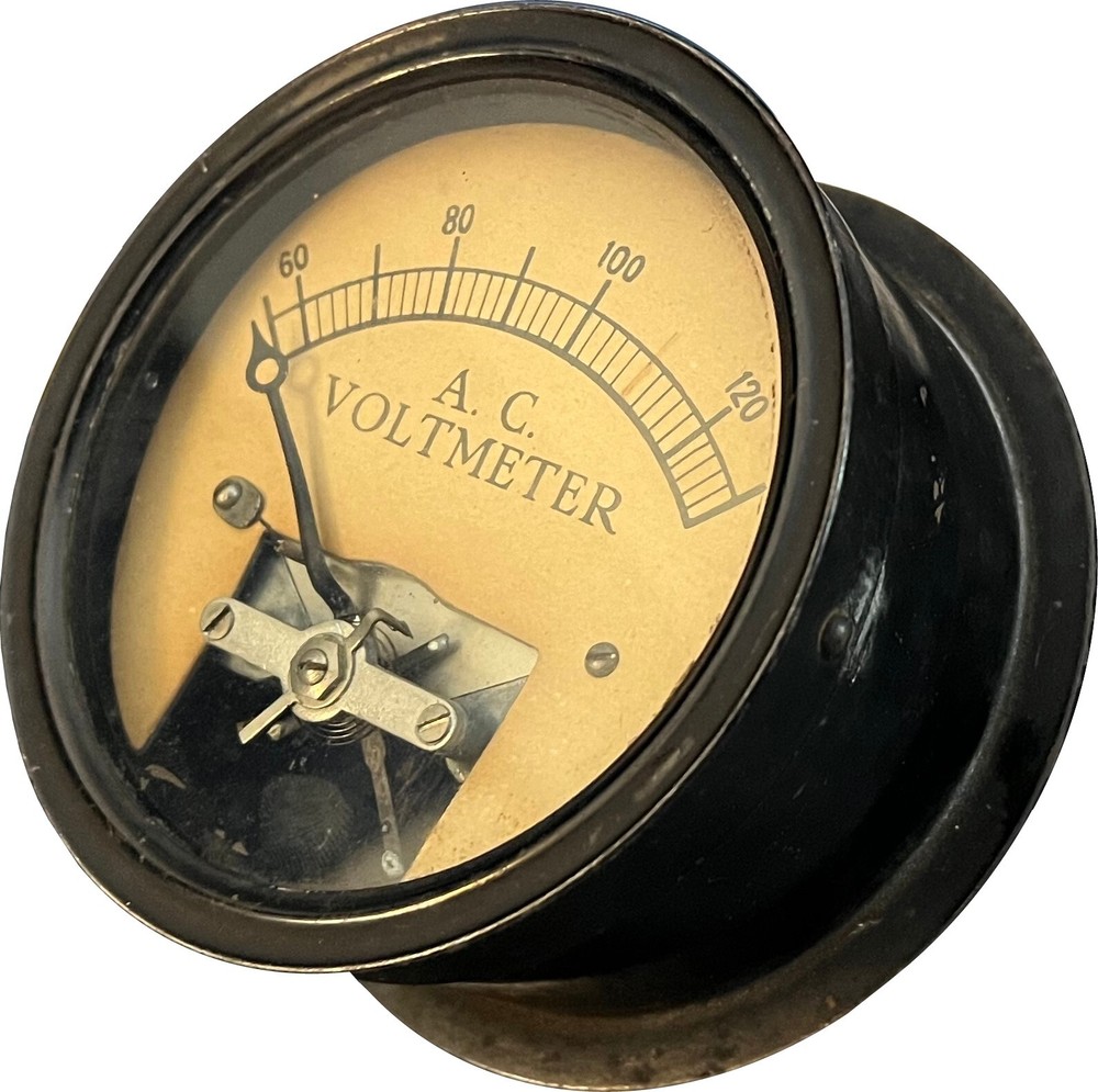 Instrument AC Voltmeter 18497A A. C.