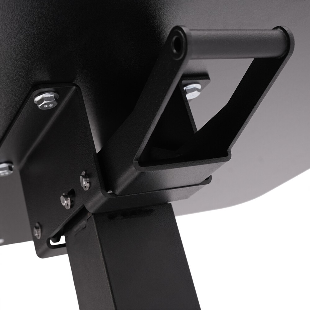 Adjustable 25.5“ Rolling Podium Desk Standing Lifting Computer Desk Black