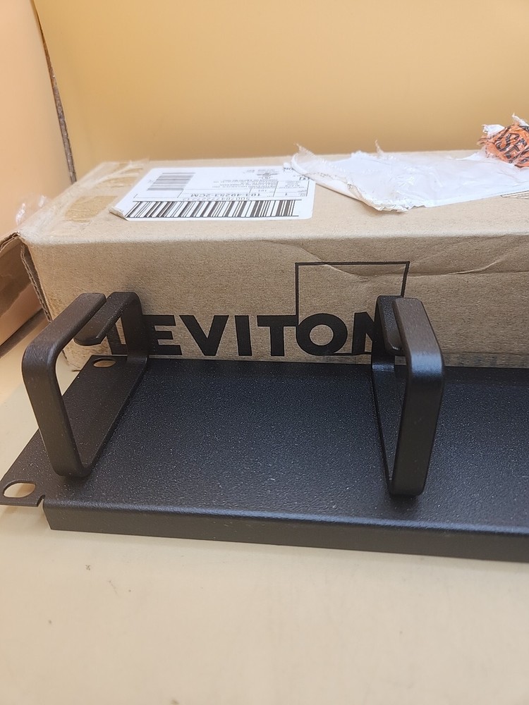 Leviton 113-49253-2cm Horizontal Patch Cord Organizer New