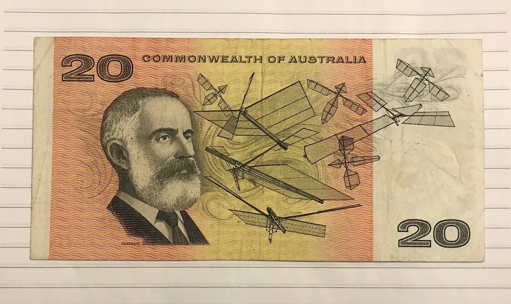 Australia 20 Dollars 1966-72 P-41c VF