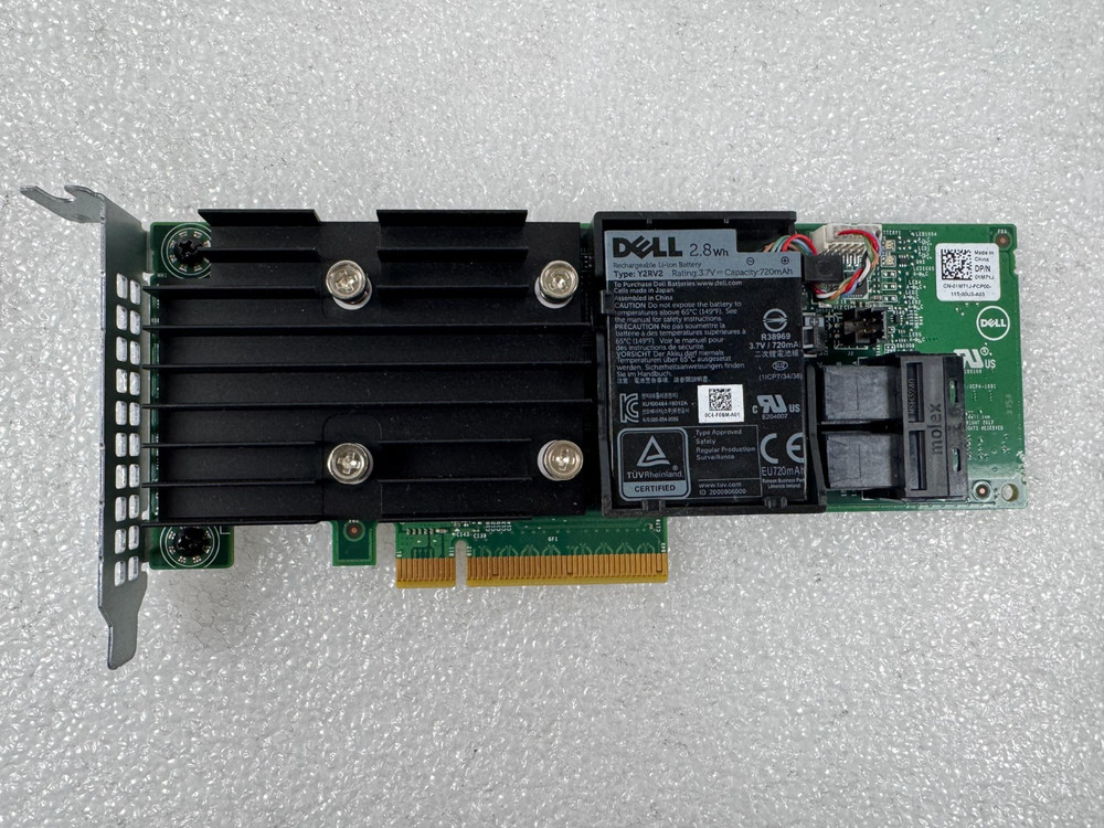 Dell PERC H740P 12Gbps 8Gb PCI-E SAS RAID Controller - 01M71J