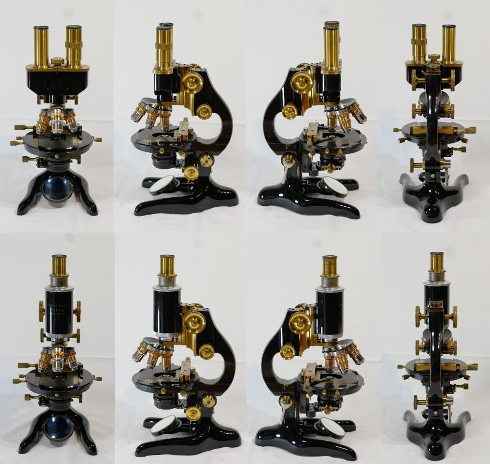 microscope antique collectible Ernst Leitz AABM microscope 1923 Flagship model