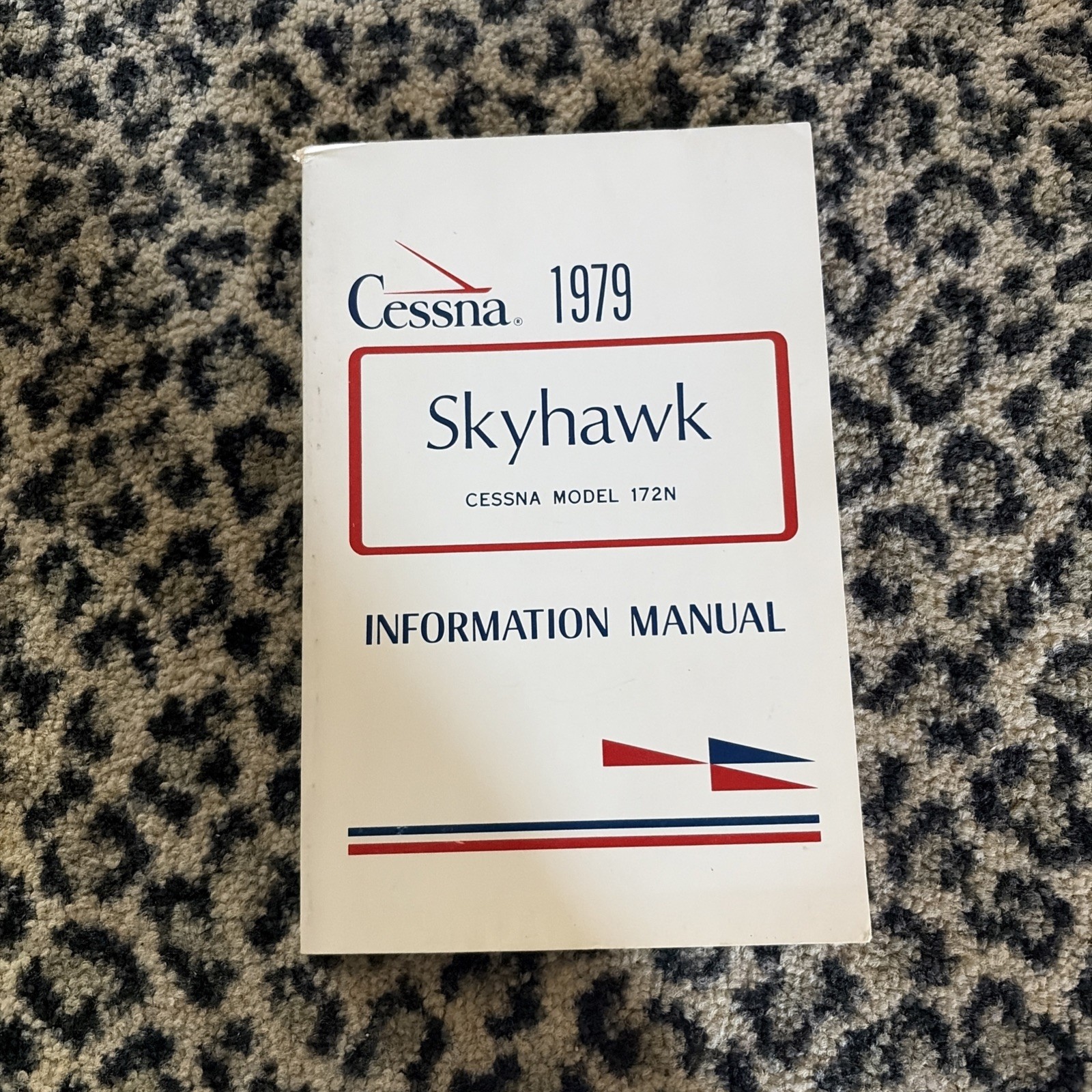 1979 Cessna Skyhawk Model 172N Information Manual D1138-13 Pilot's Operating PB