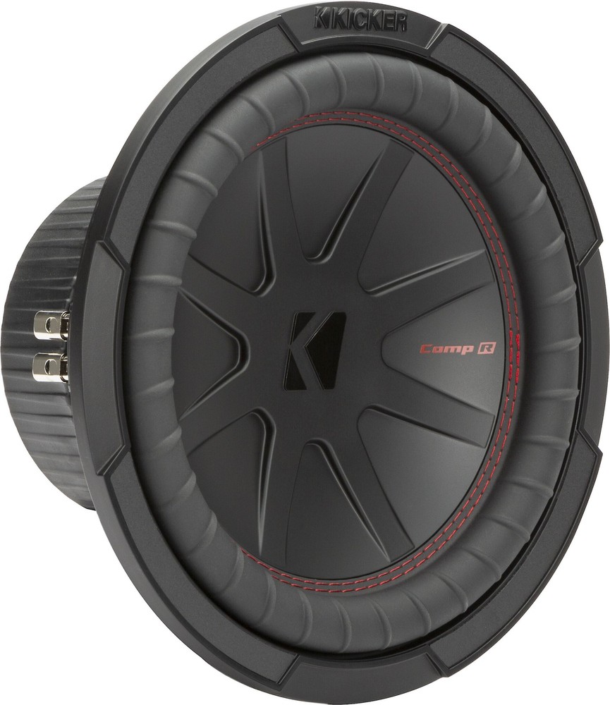 Kicker CompR 48CWR102 10" Dual 2-ohm Component Subwoofer