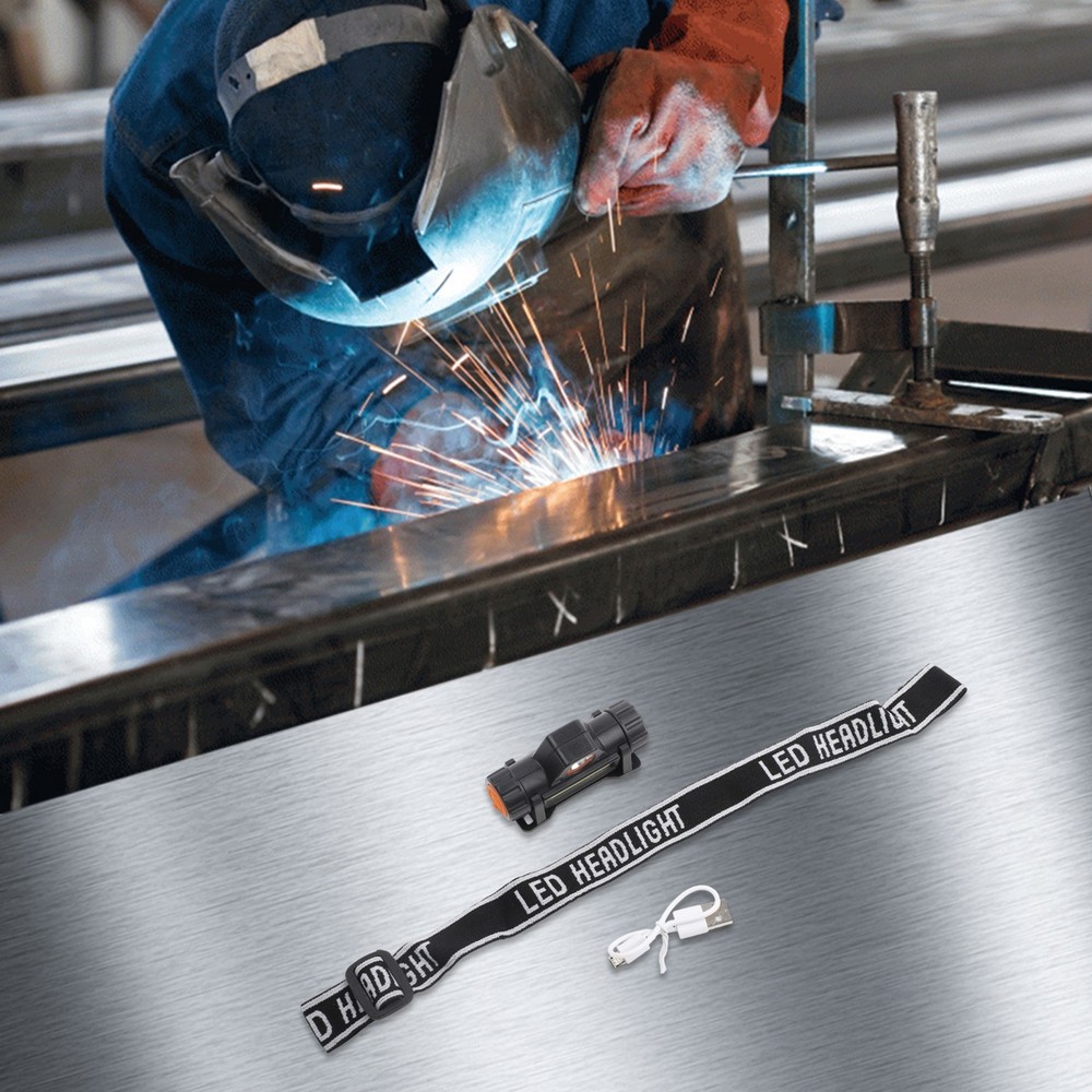 Adjustable Base For Welding Helmet Headlight with Multiple Lighting Modes