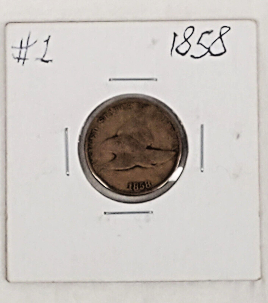 1858 Flying Eagle Cent #11