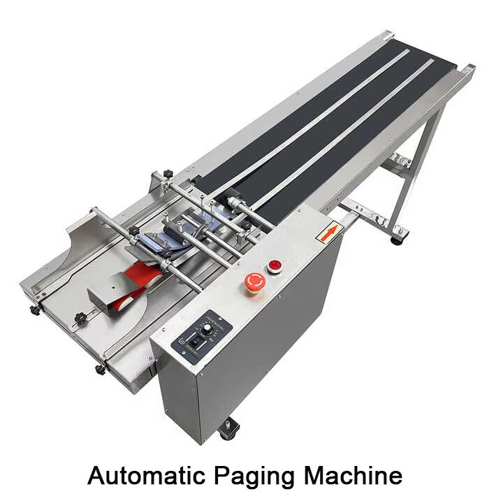 Automatic Paging Machine with Conveyor Paper/ Bag Separator for Inkjet Printer