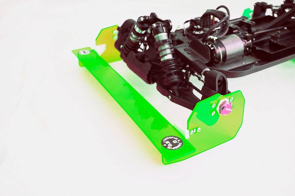 720Spin 1/8 Scale Buggy Chassis Universal Setup Station (Front and Rear) Green