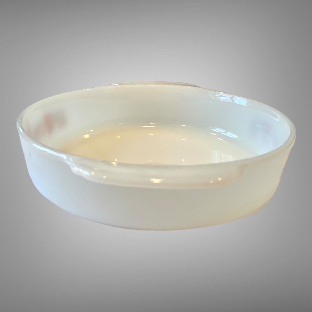 Vintage Fire King Primrose Round Cake Pan #450