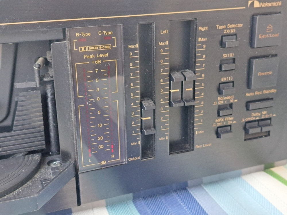 NOT WORKING Nakamichi RX-202 Unidirectional Auto Reverse Cassette Deck PART