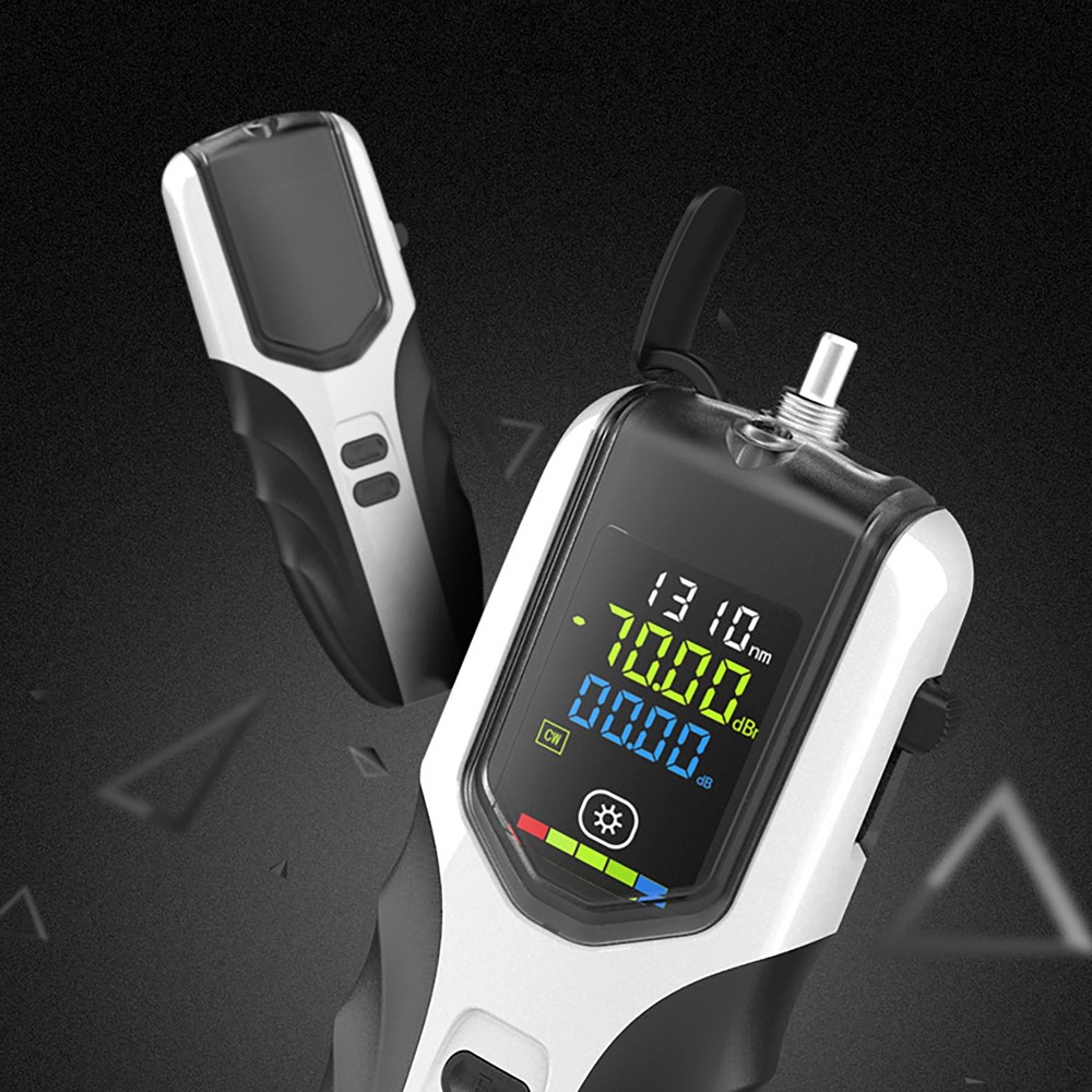 Mini Optical Power Meter ‑50~+26dBm Multifunction Fiber Optic Cable Tester Tool