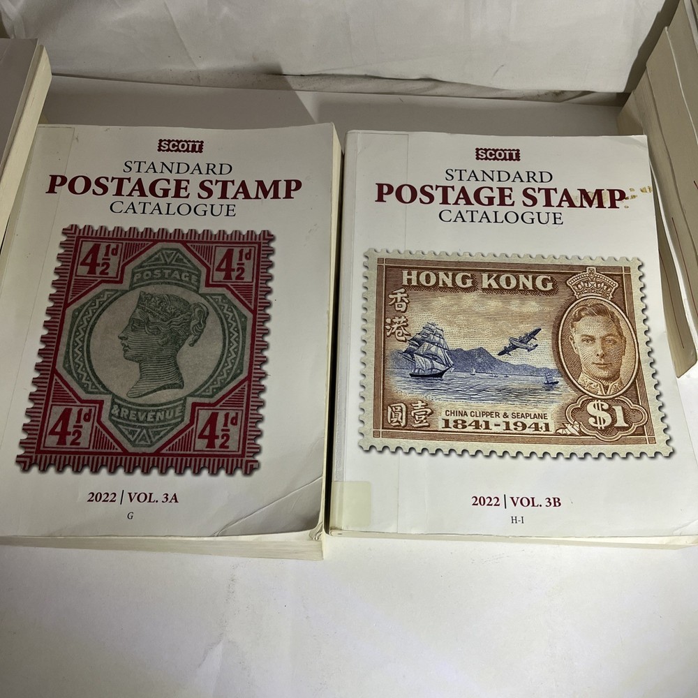 2022 Scott Standard Postage Stamp Catalogue Vol 1B-6B + Specialized (Missing 1A)