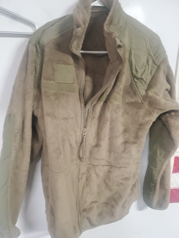 Medium Regular Fleece Jacket coyote  Cold Weather