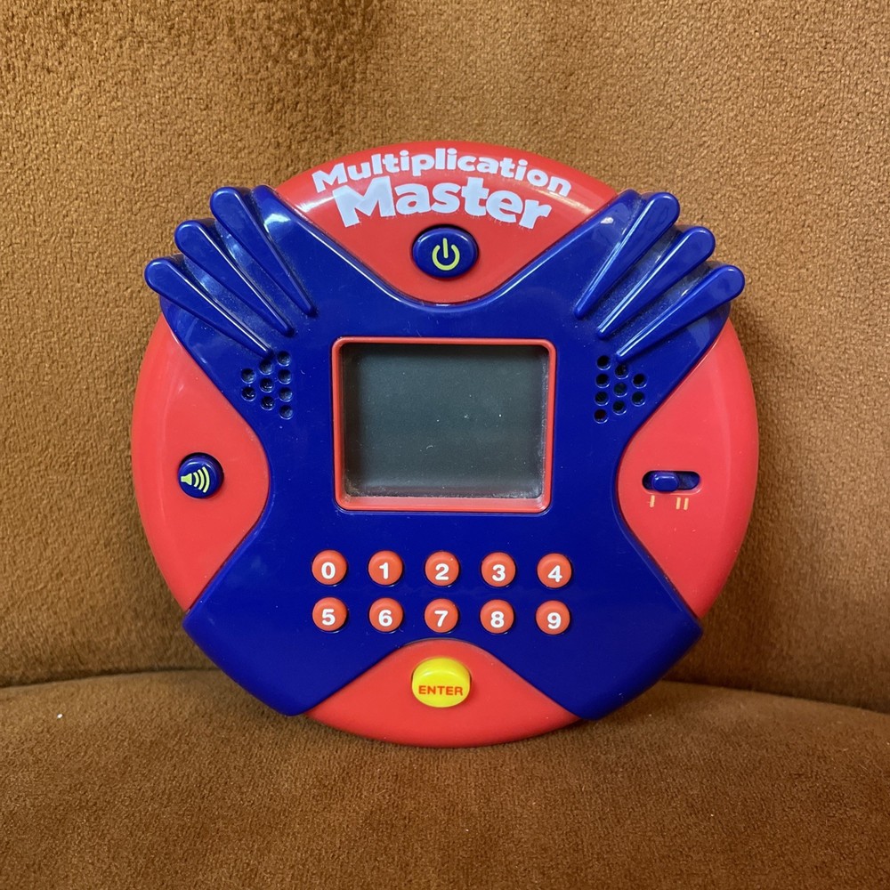 Multiplication Master Learning Resources Electronic Handheld Math WORKS